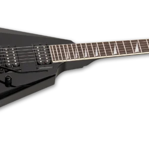 ESP LTD Arrow-200 Black - angled view ESP LTD Arrow-200 Electric Guitar - Black