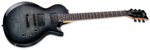 ESP LTD EC-200DX Charcoal Burst - photo ESP LTD EC-200DX Electric Guitar - Charcoal Burst