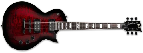 ESP LTD EC-256QM See Thru Black Cherry Sunburst - front ESP LTD EC-256QM See Thru Black Cherry Sunburst - front