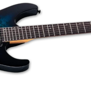 ESP LTD M-200DX Blue Burst - photo ESP LTD M-200DX Electric Guitar - Blue Burst