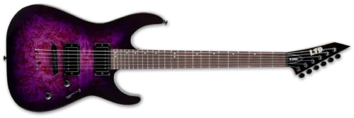 ESP LTD M-200DX Purple Burst - photo ESP LTD M-200DX Electric Guitar - Purple Burst
