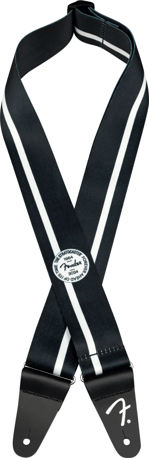 Fender 70th Anniversary Polyester Strap - front Fender 70th Anniversary Polyester 990648070