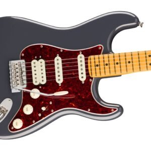 Fender American Professional Classic Stratocaster HSS Faded Black - angle view