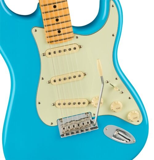 Fender Electric Guitar AM Pro II Strat Maple Miami Blue 113902719