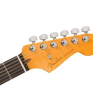 Fender American Ultra II Stratocaster HSS Noble Blue - headstock front