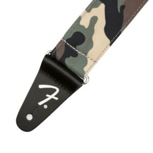 Fender Camo Strap Woodland Camo - detail Fender 2" Camo Strap Woodland Camo 990638076