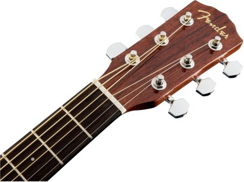 Fender CD-60S Dreadnought - headstock
