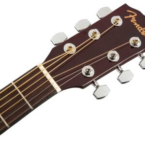 Fender FA-115 Dreadnought Natural - headstock front Fender FA-115 Dreadnought Natural - headstock front