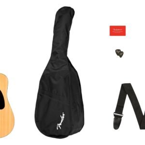 Fender FA-115 Dreadnought Pack Natural - guitar, gig bag, strap, picks and strings Fender FA-115 Dreadnought Pack Natural - guitar, gig bag, strap, picks and strings