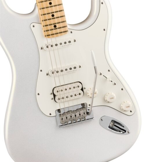 Fender Juanes Stratocaster Luna White - front body Fender Juanes Stratocaster Luna White - front body