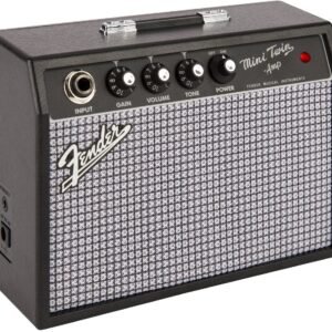 Fender Mini 65 Twin Amp - angle view Fender Guitar Amp Mini '65 Twin Amp 234812000