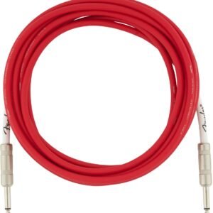Fender Original Series Instrument Cable 15 ft Fiesta Red - product photo Fender Instrument Cable Original Series 15Ft Fiesta Red 990515010