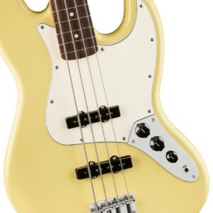 Fender Player II Jazz Bass Hialeah Yellow - body Fender Bass Guitar Player II Jazz Rosewood Hialeah Yellow 140480561