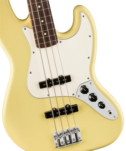 Fender Player II Jazz Bass Hialeah Yellow - body Fender Bass Guitar Player II Jazz Rosewood Hialeah Yellow 140480561