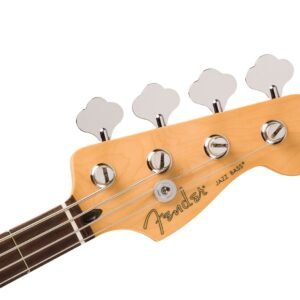 Fender Player II Jazz Bass Hialeah Yellow - headstock Fender Bass Guitar Player II Jazz Rosewood Hialeah Yellow 140480561