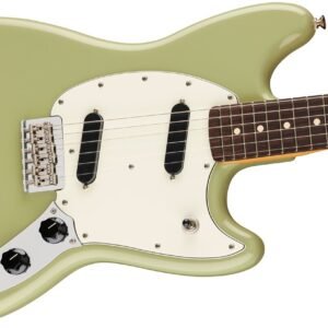 Fender Player II Mustang Birch Green - body close-up