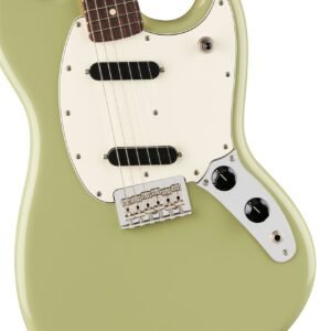 Fender Player II Mustang Birch Green - front body