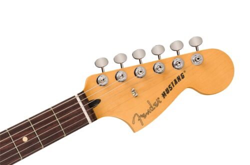 Fender Player II Mustang Birch Green - headstock front