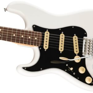 Fender Player II Stratocaster Left-Handed Polar White - body angle