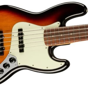 Fender Player Plus Active Jazz Bass V 3-Color Sunburst - angle view