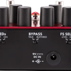 Fender Santa Ana Overdrive pedal - back view Fender Santa Ana Overdrive pedal - back view
