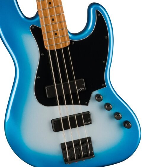 Fender Squier Contemporary Active Jazz Bass HH Sky Burst Metallic - body Fender Squier Contemporay Active Jazz Electric Bass Guitar - Sky Burst Metallic 370451536
