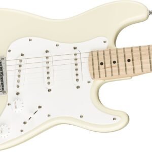 Fender Squier Mini Stratocaster Olympic White - body angle Fender Squier Mini Stratocaster Olympic White - body angle