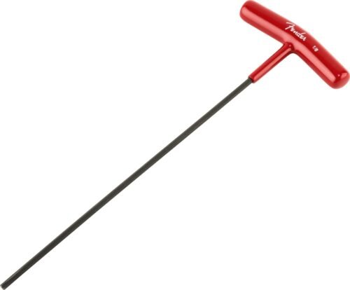 Fender Truss Rod Adjustment Wrench, T-Style, 1/8", Red Guitar Tools (7715532049)