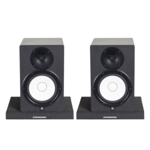 Gator Frameworks GFW-ISOPAD-LG - pair of pads under studio monitors Gator Frameworks Pair of (2) Acoustic Foam Isolation Pads for Studio Monitors, Fits 8" Speakers (GFW-ISOPAD-LG)