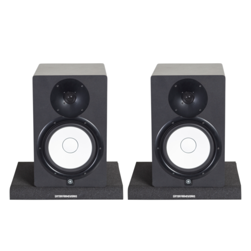 Gator Frameworks GFW-ISOPAD-LG - pair of pads under studio monitors Gator Frameworks Pair of (2) Acoustic Foam Isolation Pads for Studio Monitors, Fits 8" Speakers (GFW-ISOPAD-LG)