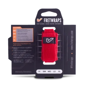 Gruv Gear FretWraps Fire Red - in package Gruv Gear FretWraps Fire Red - in package
