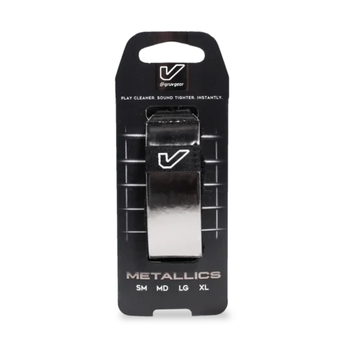 Gruv Gear FretWraps Metallics Titanium - fastener Gruv Gear FretWraps Metallics Titanium - fastener