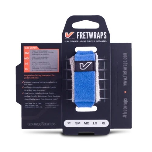 Gruv Gear FretWraps Sky Blue - in package Gruv Gear FretWraps Sky Blue - in package