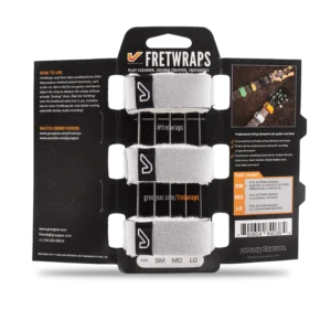 Gruv Gear FretWraps White 3-Pack - in package