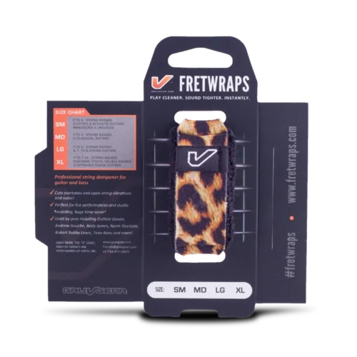 Gruv Gear FretWraps Wild Leopard - in package