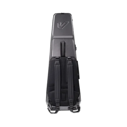 Gruv Gear Kapsule Electric Guitar - back with shoulder straps Gruv Gear Kapsule Electric Guitar - back with shoulder straps