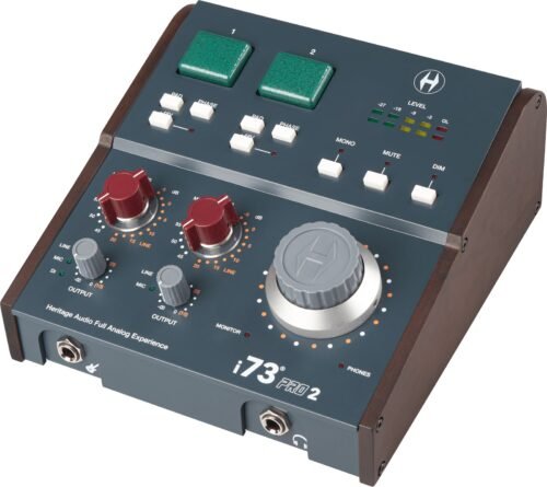 Heritage Audio i73 PRO 2 - angled view Heritage Audio i73 PRO 2 - angled view