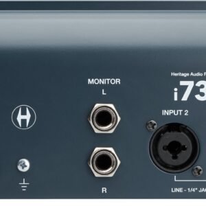 Heritage Audio i73 PRO 2 - rear panel connections Heritage Audio i73 PRO 2 - rear panel connections