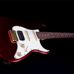 Jet JS-480 Wine Red - detail Jet JS-480 6 String Electric Guitar Wine Red