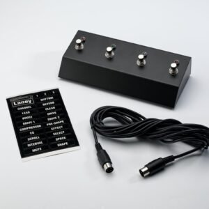 Laney FS4 - footswitch with cable and sticker kit Laney, Four Function Footswitch, FS4