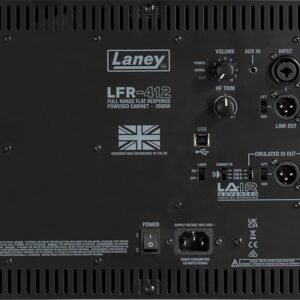 Laney LFR-412 - control panel Laney LFR-412 2600W Active Guitar Amplifier Cabinet