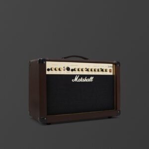 Marshall AS50D - front angle view Marshall Acoustic Soloist AS50D 50 Watt Acoustic Guitar Amplifier with 2 Channels, Digital Chorus and Reverb