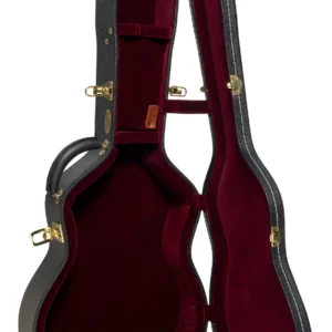 Martin OM-28 Modern Deluxe - hardshell case open