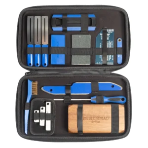 Music Nomad MN880 Fret Tool Set - all 18 pieces in the open case