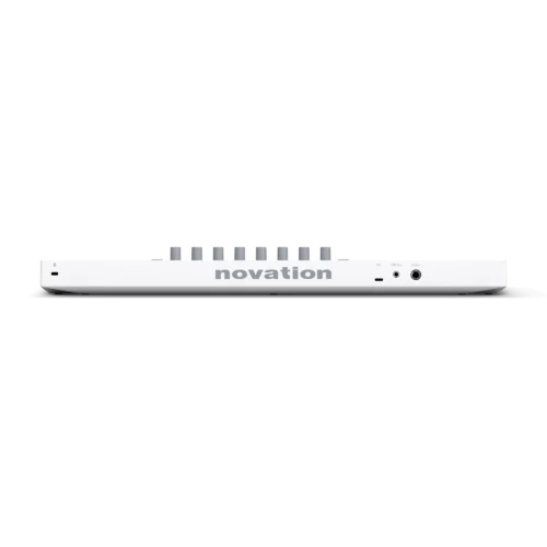Novation Launchkey Mini 37 MK4 White - back connections Novation Launchkey Mini 37 MK4 Midi Controller Keyboard - White