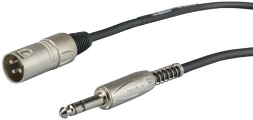 PROEL BULK230LU5 - jack and XLR male connector detail