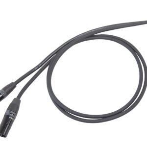 PROEL Die Hard DHS220LU5 - 5 m mono jack to XLR male cable Proel DHS220LU5 DH.UNB.Cable 3P.XLR M-6.3 MN BK 5M