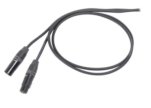 ProEl DHS240LU5 DH.BAL.CABLE.3P.XLR.M.6.3.ST.BK (5 Metres)