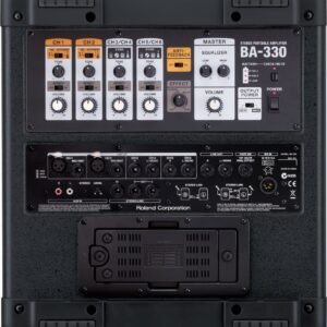 Roland BA-330 - rear panel with inputs and controls