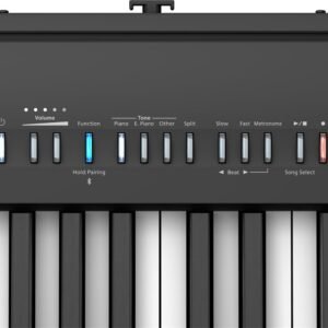 Roland FP-30X - control panel close-up, black Roland FP-30X Digital Piano, Black
